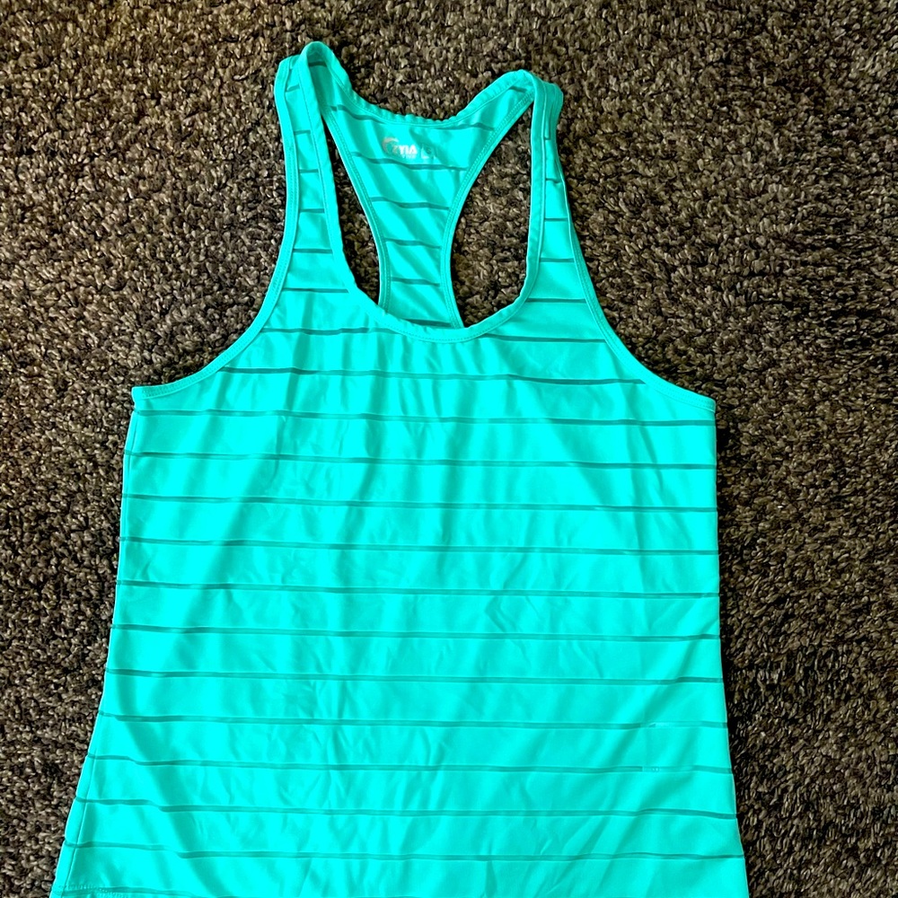 Shia Havana tank top- teal small